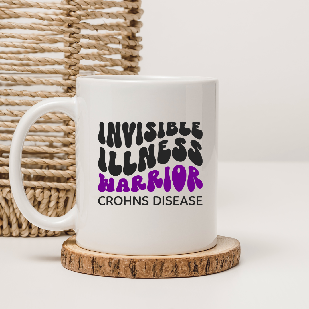 Invisible Illness Warrior Crohn's Disease Mug