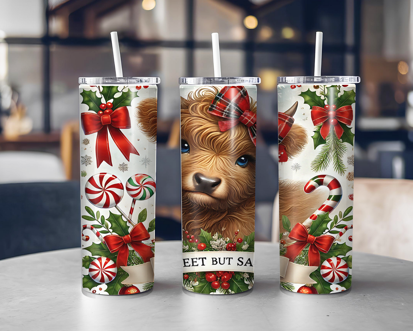 Highland Cow Tumbler