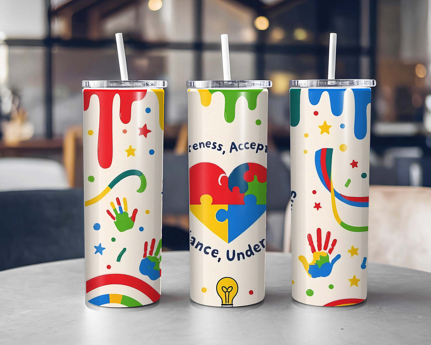 Autism Awareness Tumbler