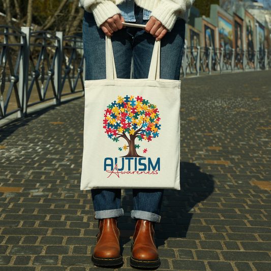 Autism Awareness Tote Bag