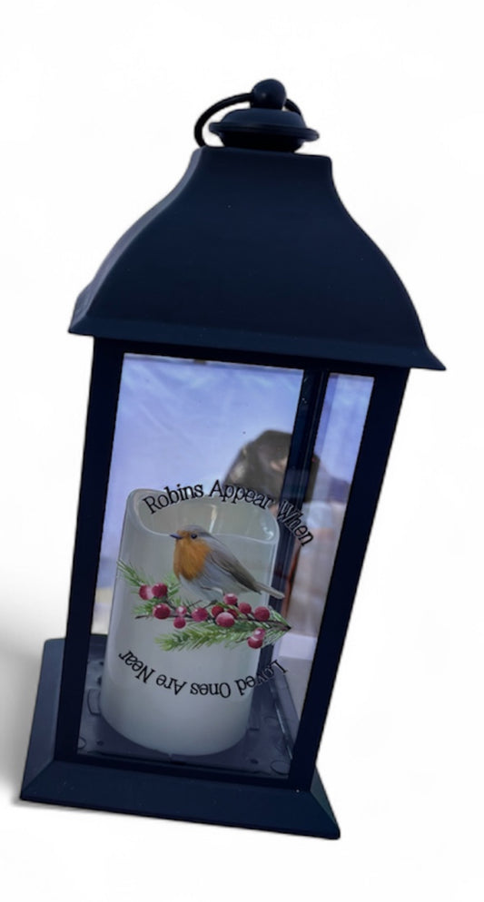 Robins appear when loved ones are near lantern