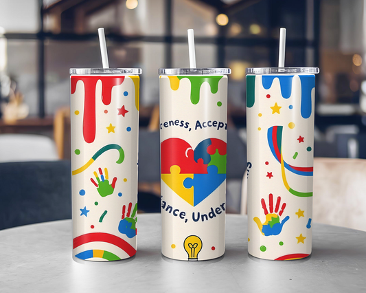 Autism Awareness Tumbler