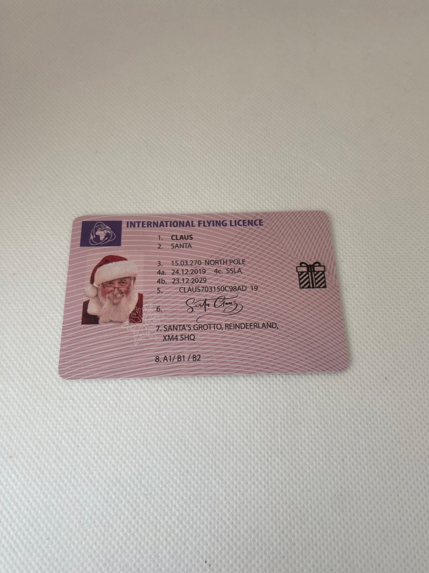 Santa's License