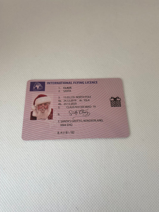 Santa's License