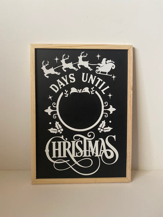 Christmas Countdown Board